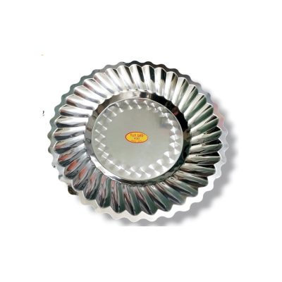 Dĩa Bông Tròn Inox