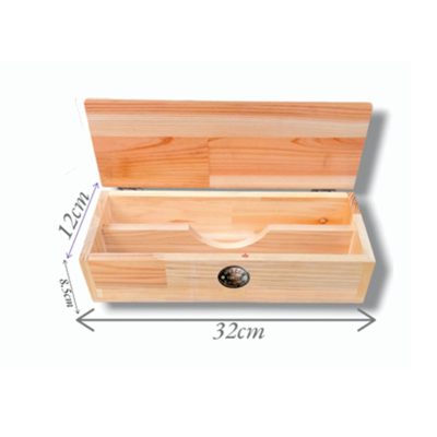 HỘP ĐỰNG ĐŨA NẮP Mở CHẤT LIỆU GỖ