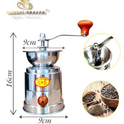 CỐI XAY TIÊU INOX TRÒN- VẠN LỢI