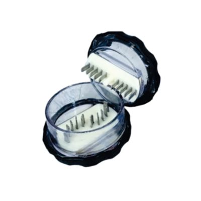 Xoay Tỏi Ớt Răng Inox Viền Đen