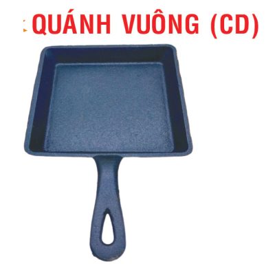 Quánh Vuông (Gang CD) -18cm